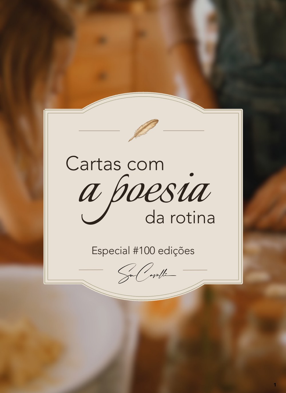 Capa do e-book Cartas com a Poesia da Rotina, especial 100 edições